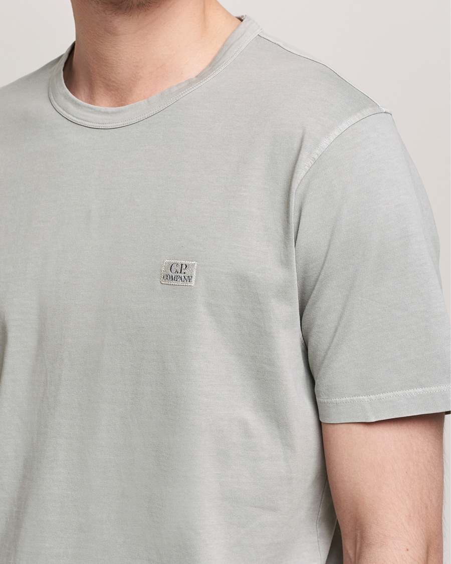 Herre | T-Shirts | C.P. Company | Resist Dyed Jersey Tee Grey