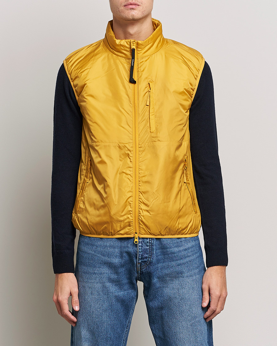Herre | Høstjakker | Aspesi | Jil Padded Vest Yellow