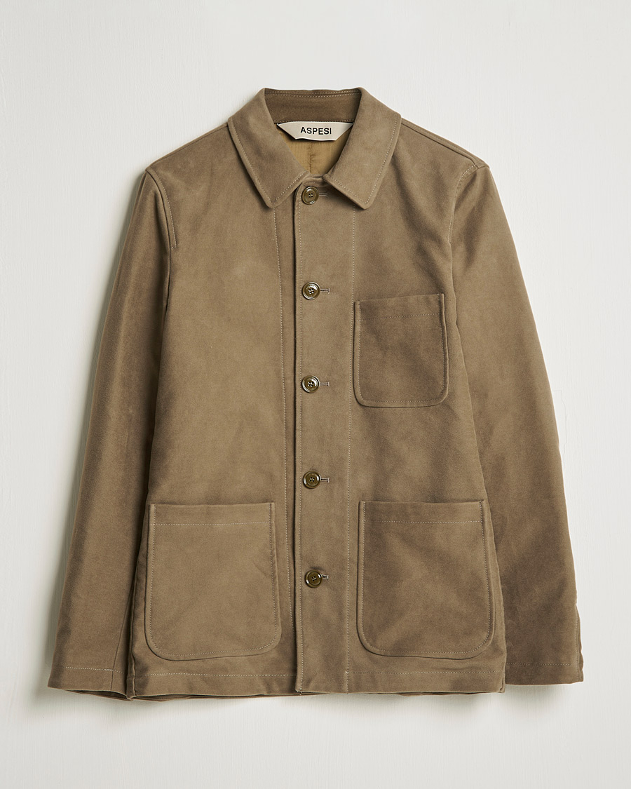 Herre | Jakker | Aspesi | Tadao Shirt Jacket Light Military
