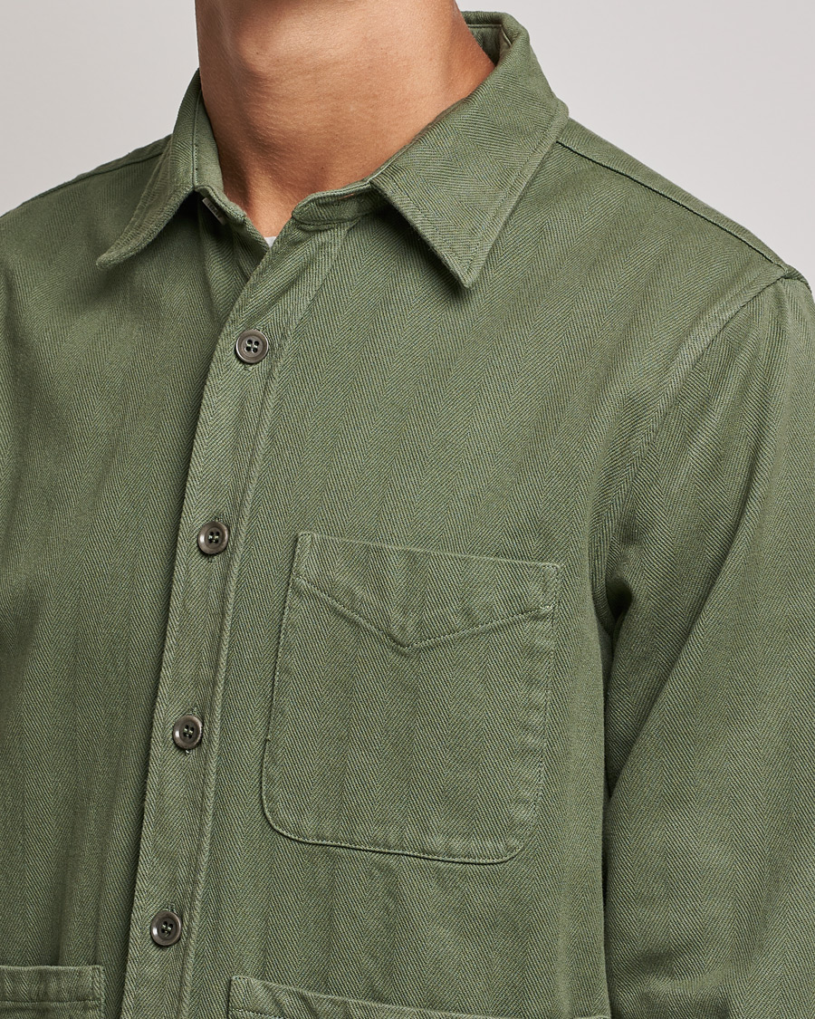 Herre | Skjorter | Aspesi | Utility Shirt Sage