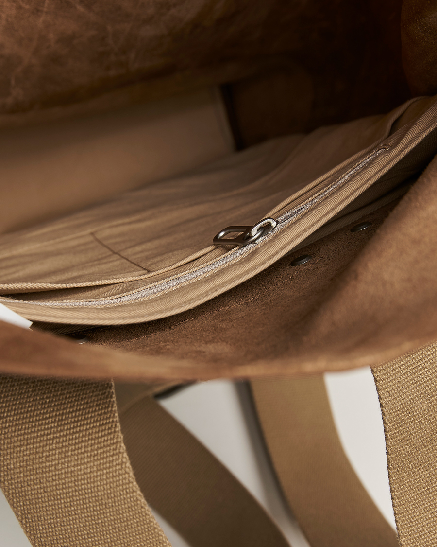 Herre | Vesker | Brooks England | Pickwick Large Leather Backpack Dark Tan