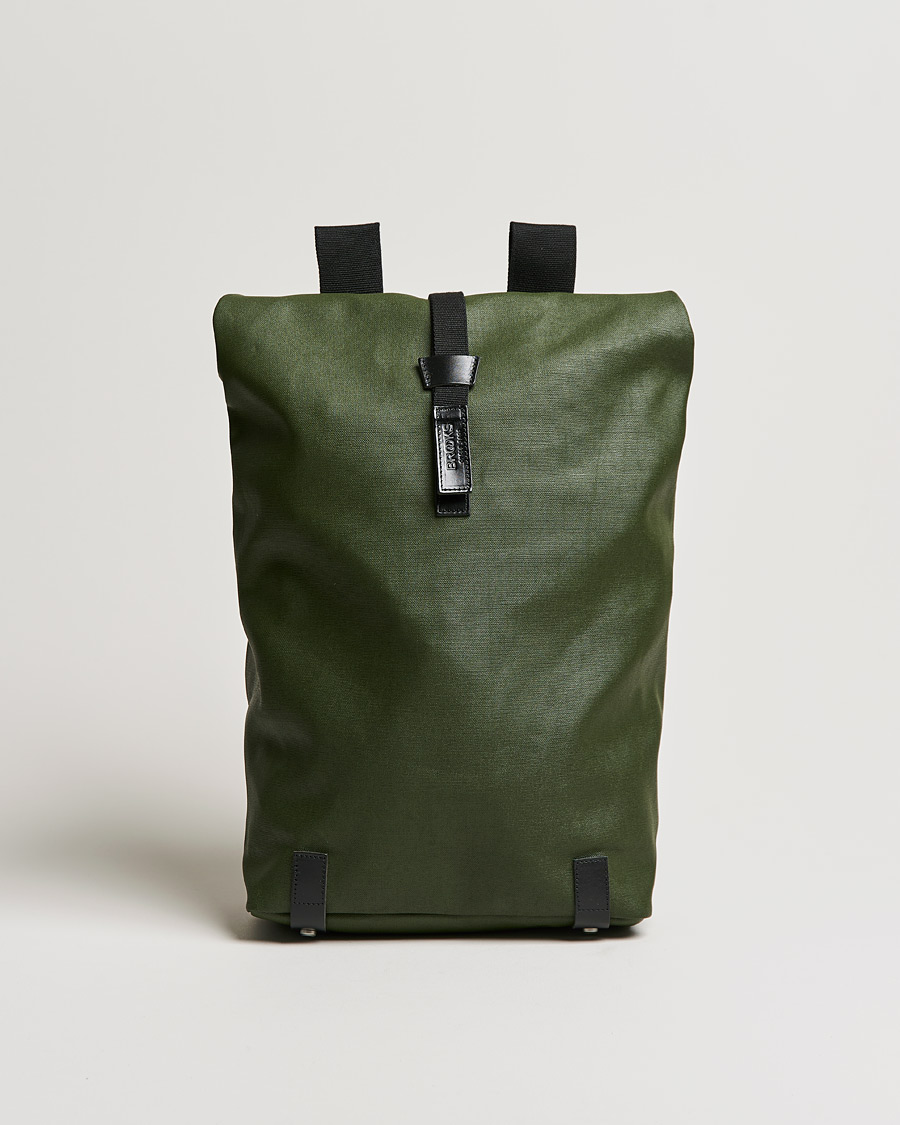 Herre |  | Brooks England | Pickwick Cotton Canvas 26L Backpack Forest