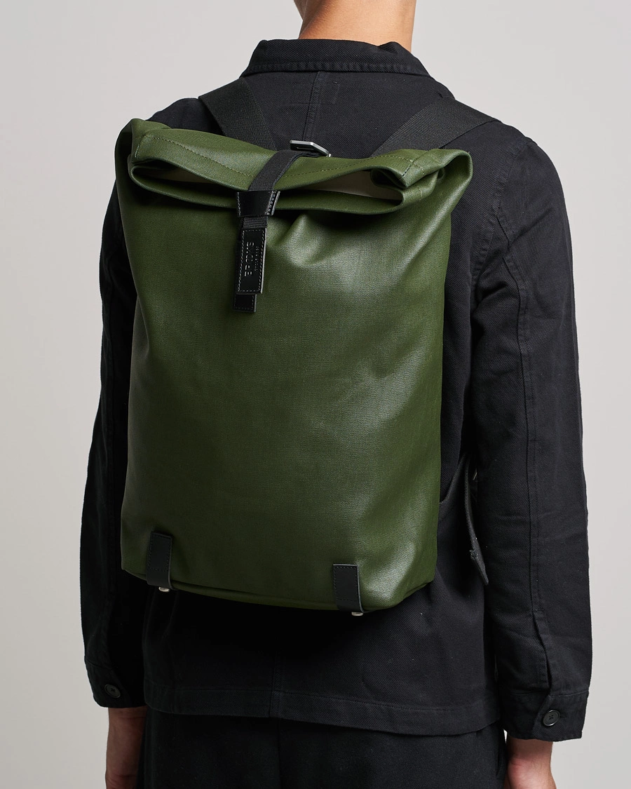 Herre | Vesker | Brooks England | Pickwick Cotton Canvas 26L Backpack Forest