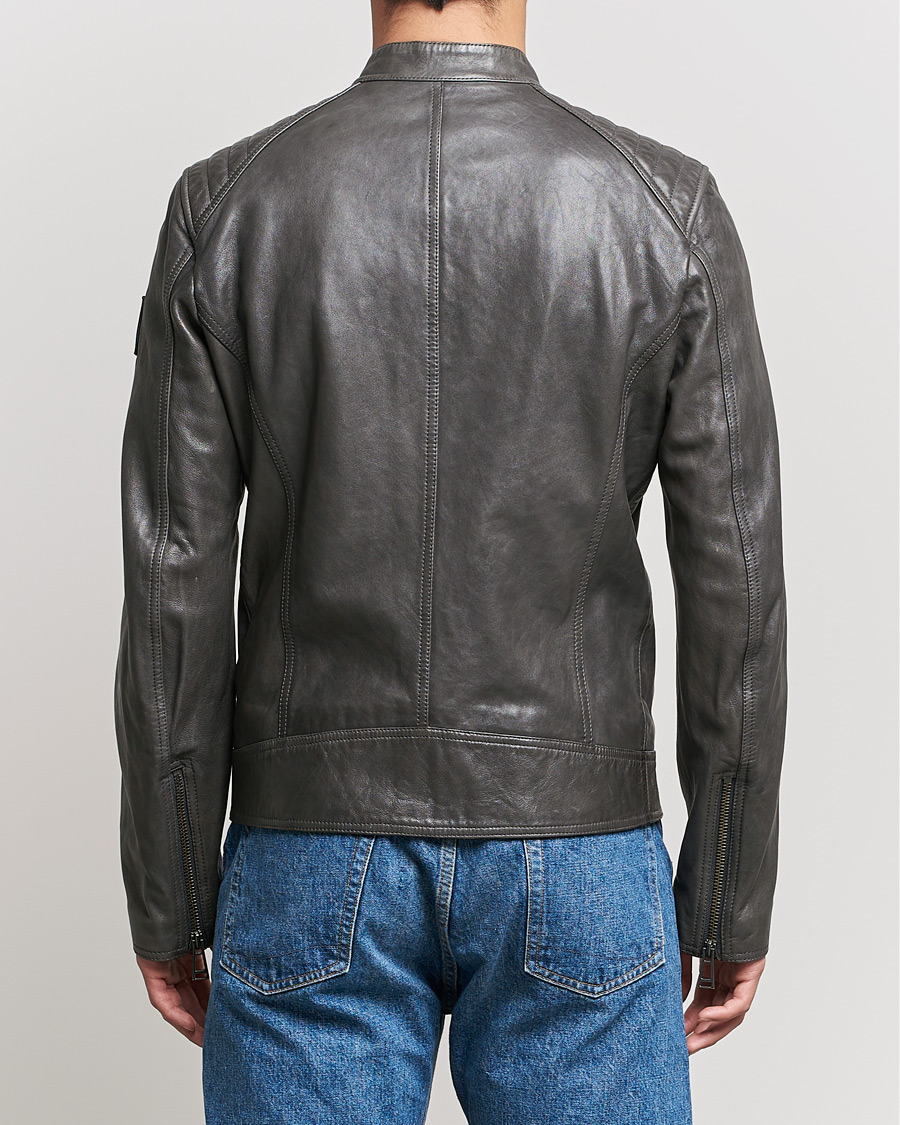Herre | Jakker | Belstaff | V Racer 2.0 Leather Jacket Dark Grey