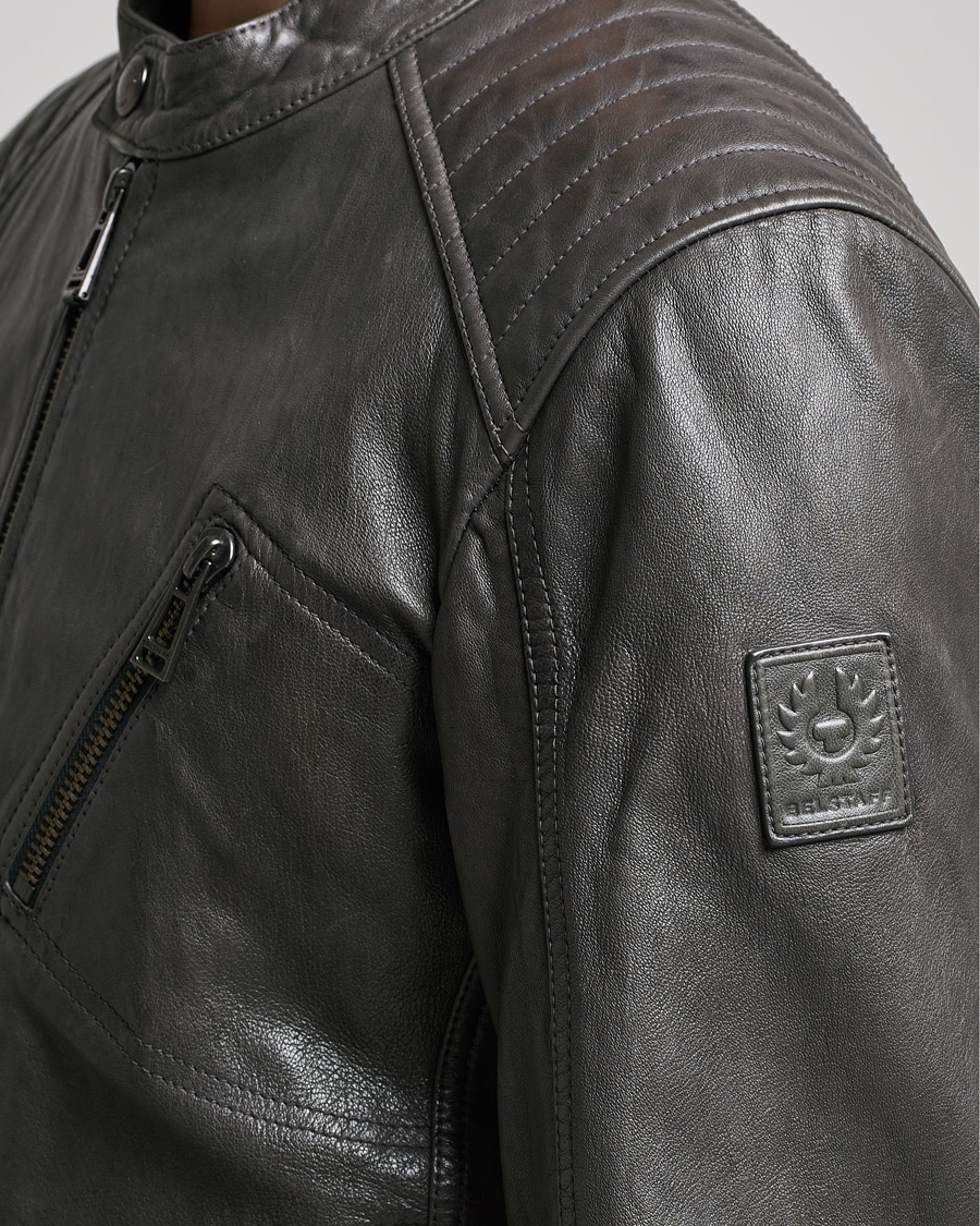 Herre | Jakker | Belstaff | V Racer 2.0 Leather Jacket Dark Grey