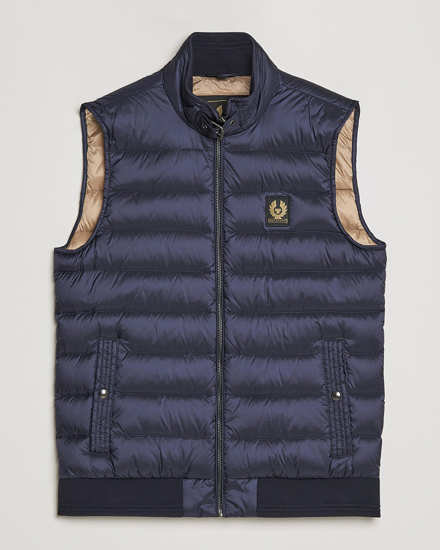 Herre | Jakker | Belstaff | Circuit Padded Gilet Dark Ink