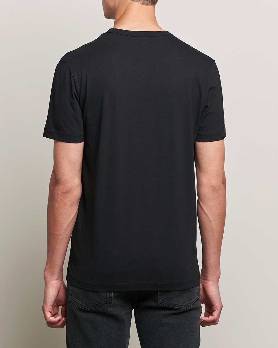 Herre | T-Shirts | Belstaff | Coteland Logo Crew Neck Tee Black/Orange