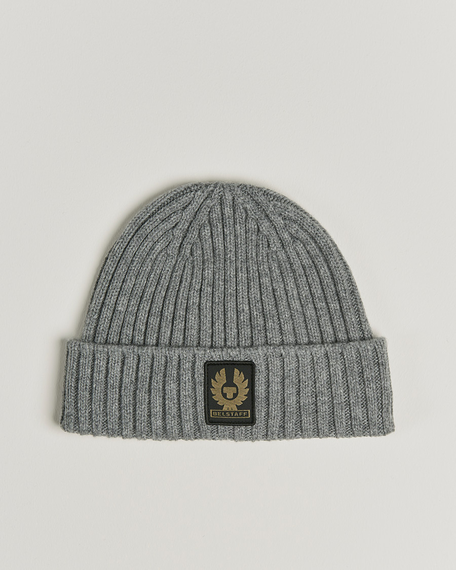 Herre | Belstaff Watch Wool Beanie Pale Grey Melange | Belstaff | Watch Wool Beanie Pale Grey Melange
