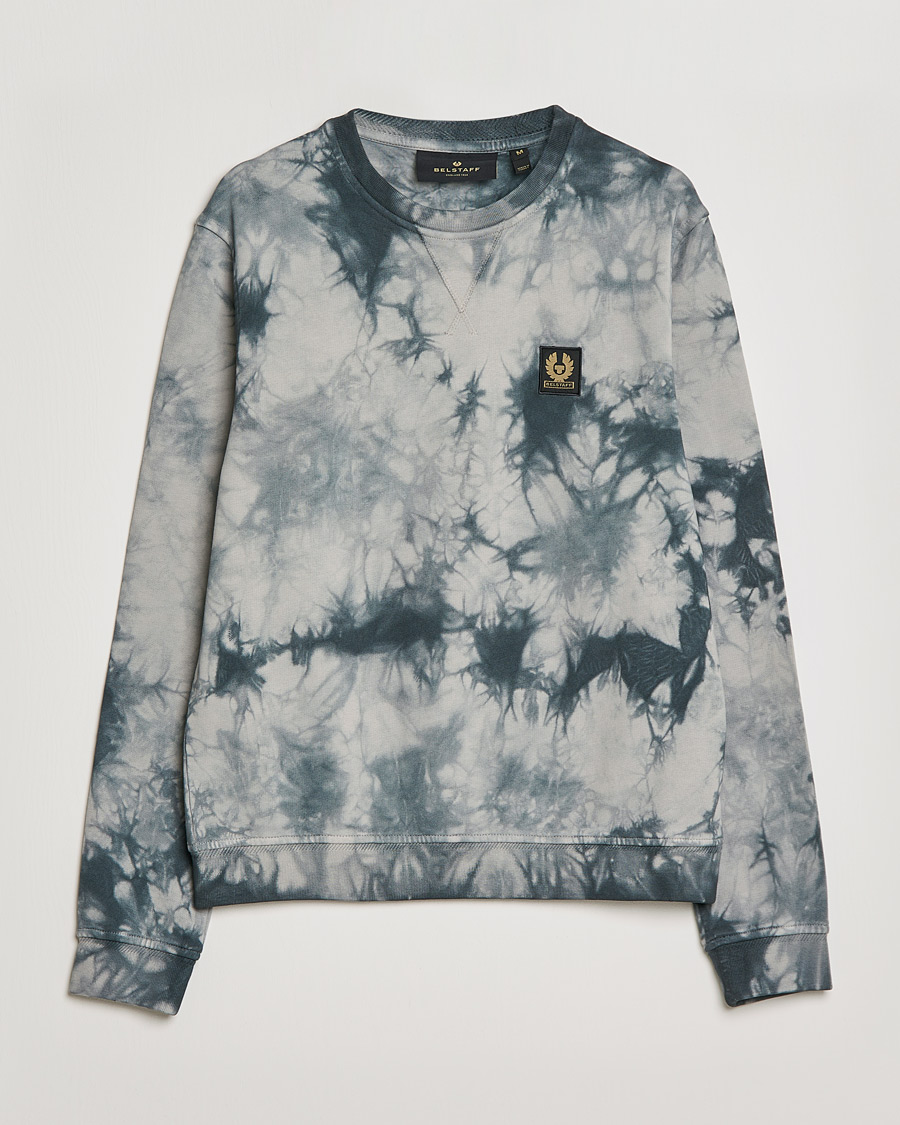 Herre | Gensere | Belstaff | Surface Batik Sweatshirt Granite Grey