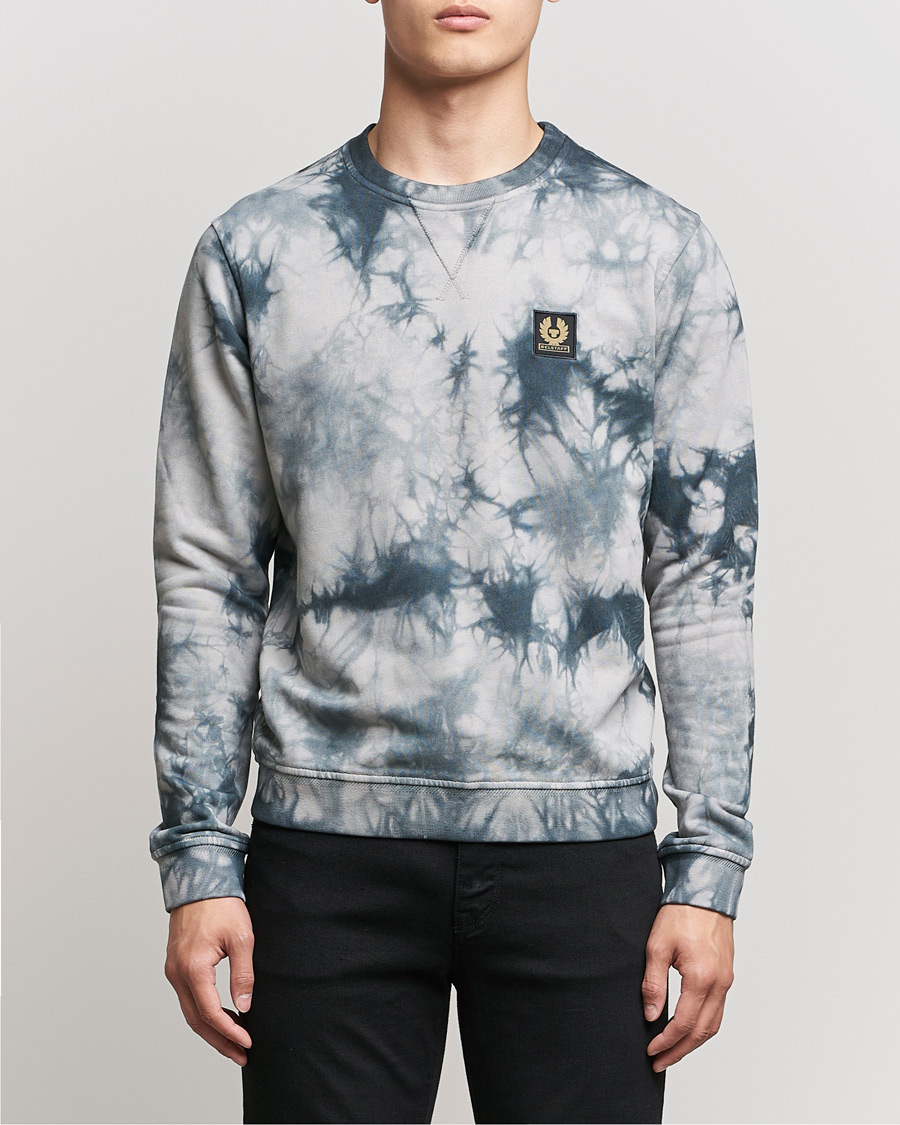 Herre |  | Belstaff | Surface Batik Sweatshirt Granite Grey