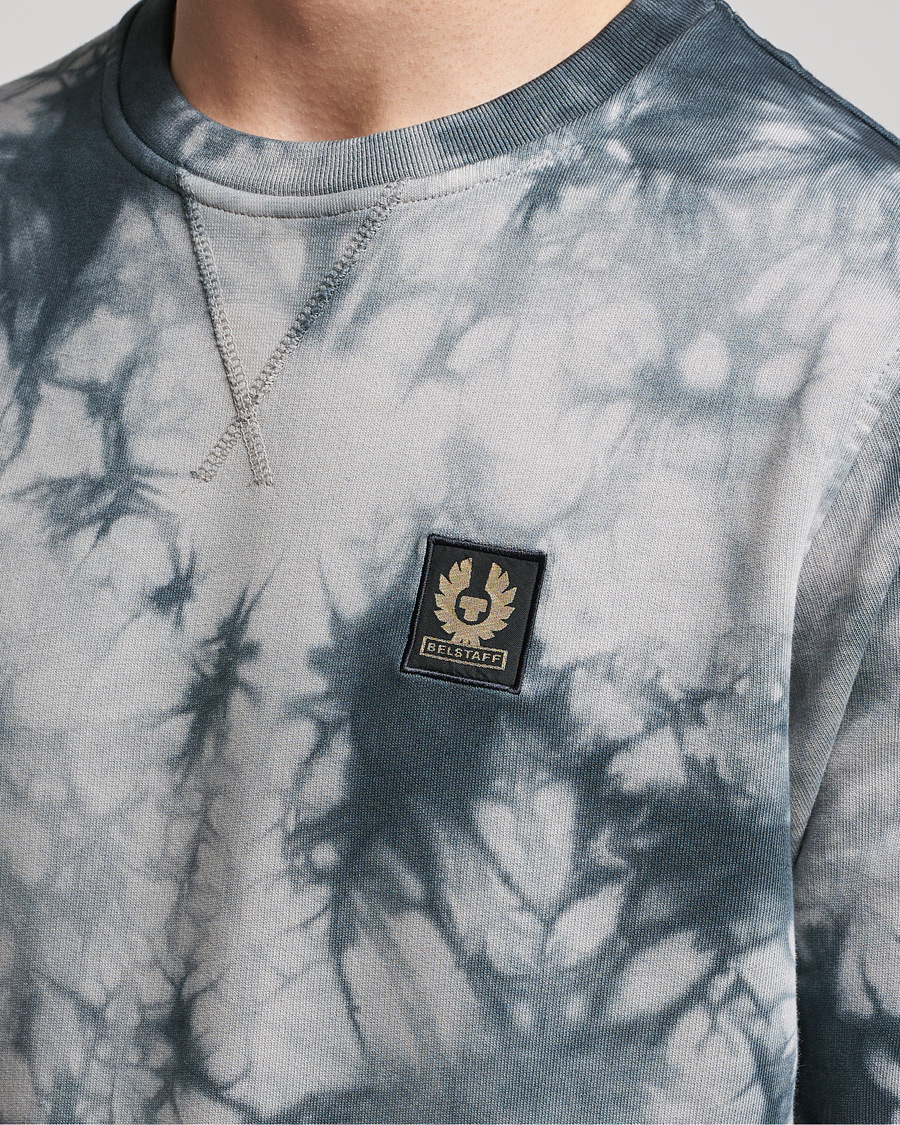 Herre | Gensere | Belstaff | Surface Batik Sweatshirt Granite Grey