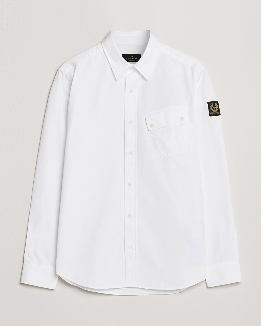 Herre | Skjorter | Belstaff | Pitch Cotton Pocket Shirt White