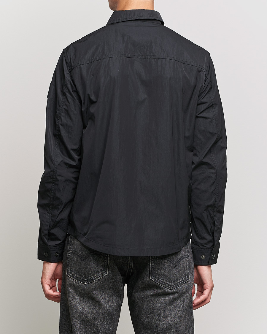 Herre | Skjorter | Belstaff | Tactical Nylon Pocket Overshirt Black