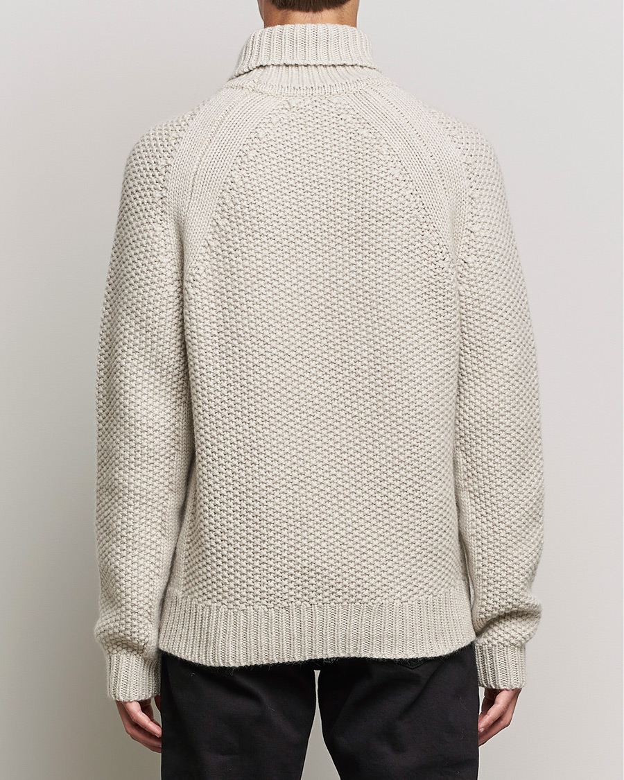 Herre | Gensere | Belstaff | Manor Wool Rollneck Fawn