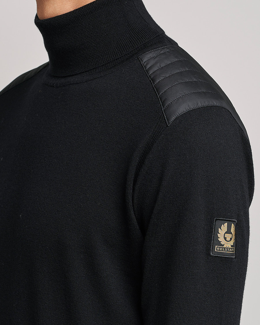 Herre | Gensere | Belstaff | Kingsland Merino Rollneck Black