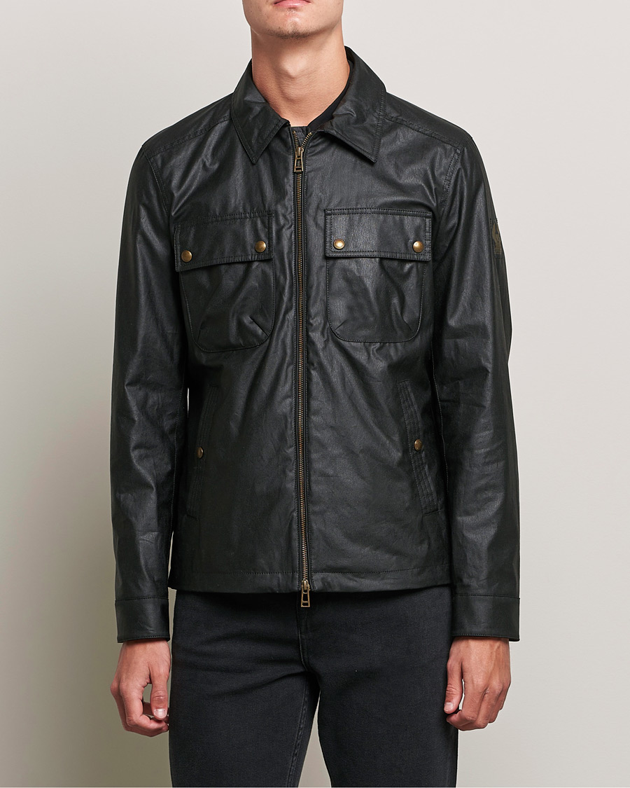 Herre | Avdelinger | Belstaff | Tour Waxed Shirt Jacket Black