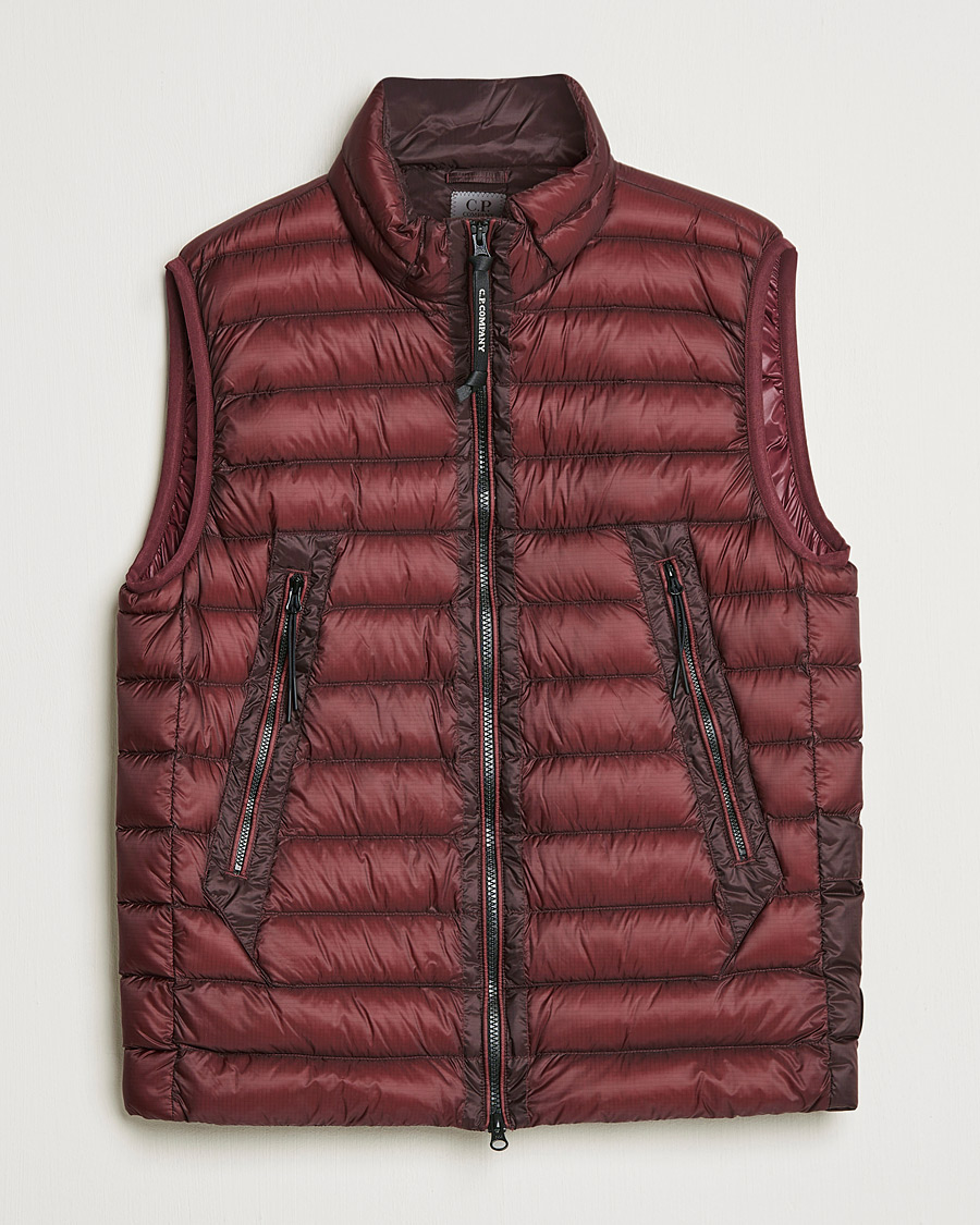 Herre | Jakker | C.P. Company | DD Shell Padded Down Vest Wine