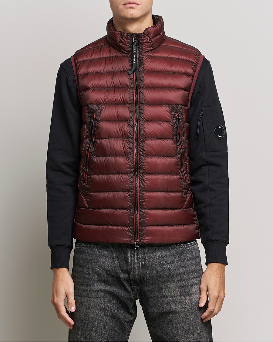 Herre | Jakker | C.P. Company | DD Shell Padded Down Vest Wine