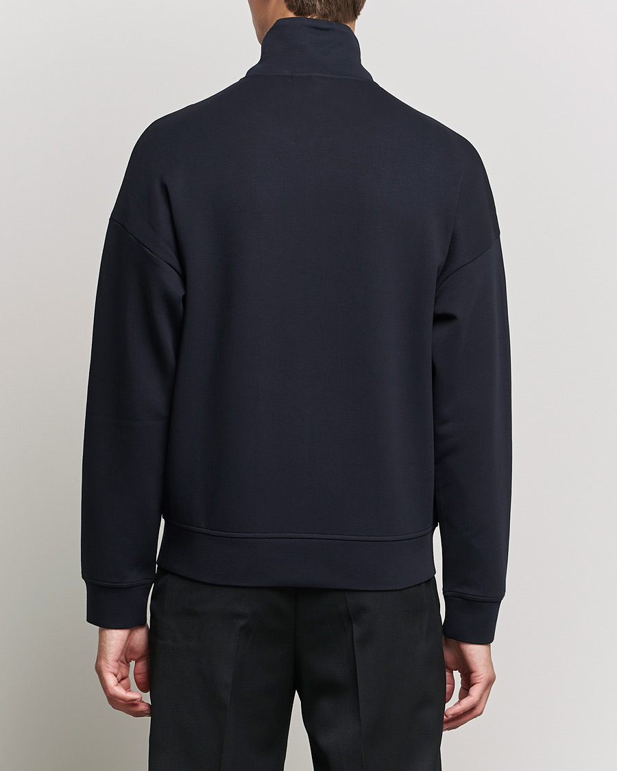 Herre | Gensere | Emporio Armani | Wool Cardigan Dark Navy