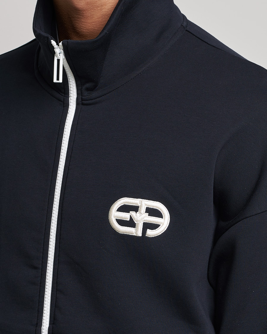Herre | Gensere | Emporio Armani | Wool Cardigan Dark Navy
