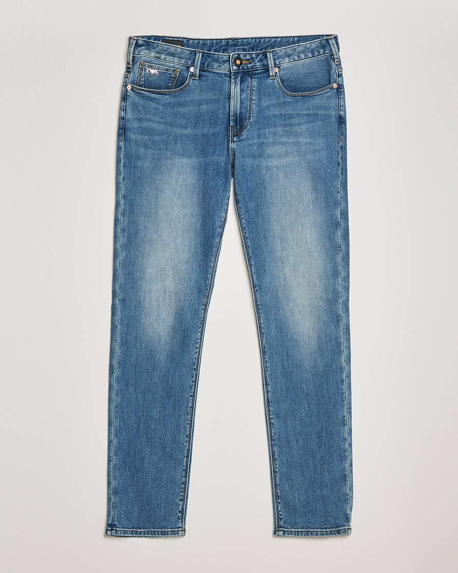Herre | Jeans | Emporio Armani | Slim Fit Jeans Light Blue