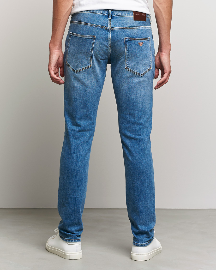 Herre | Jeans | Emporio Armani | Slim Fit Jeans Light Blue