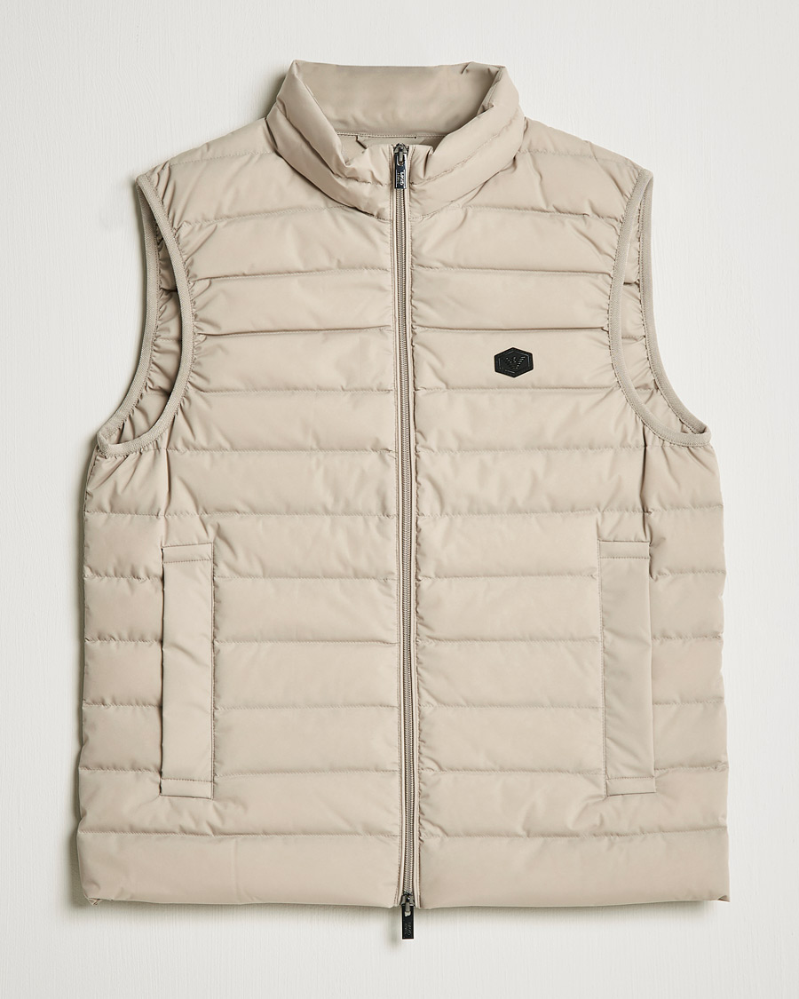Herre | Jakker | Emporio Armani | Light Down Vest Beige