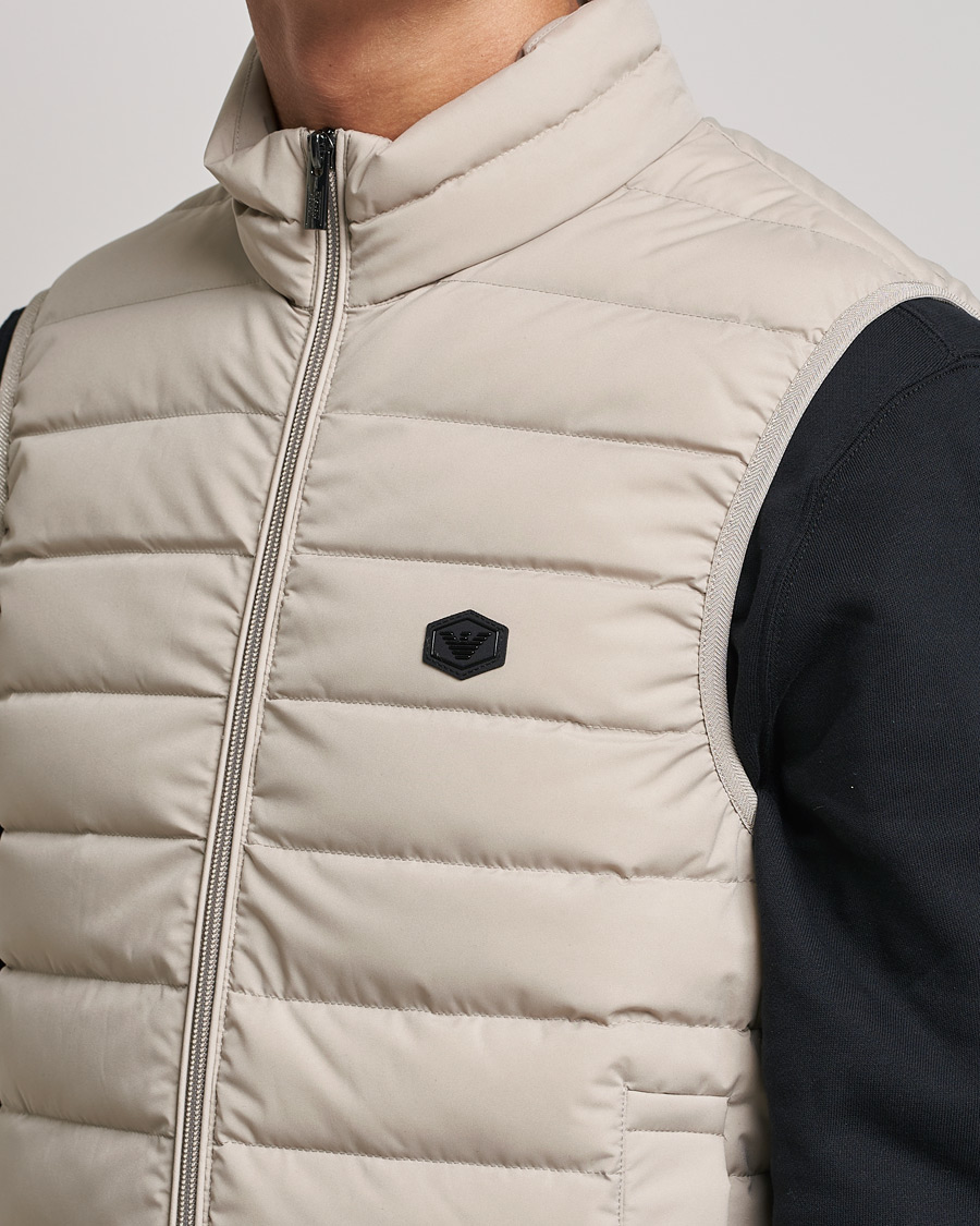 Herre | Jakker | Emporio Armani | Light Down Vest Beige