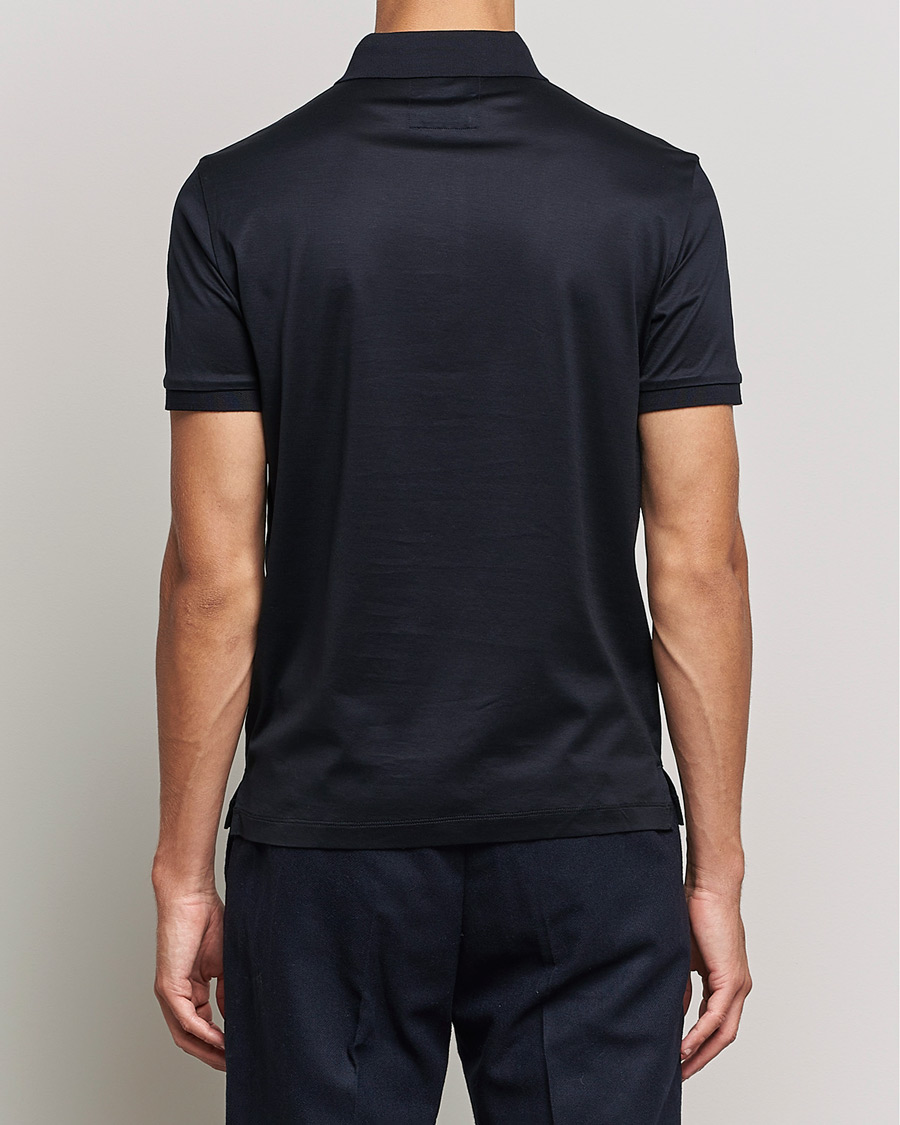 Herre | Pikéer | Emporio Armani | Cotton Stretch  Pique Navy