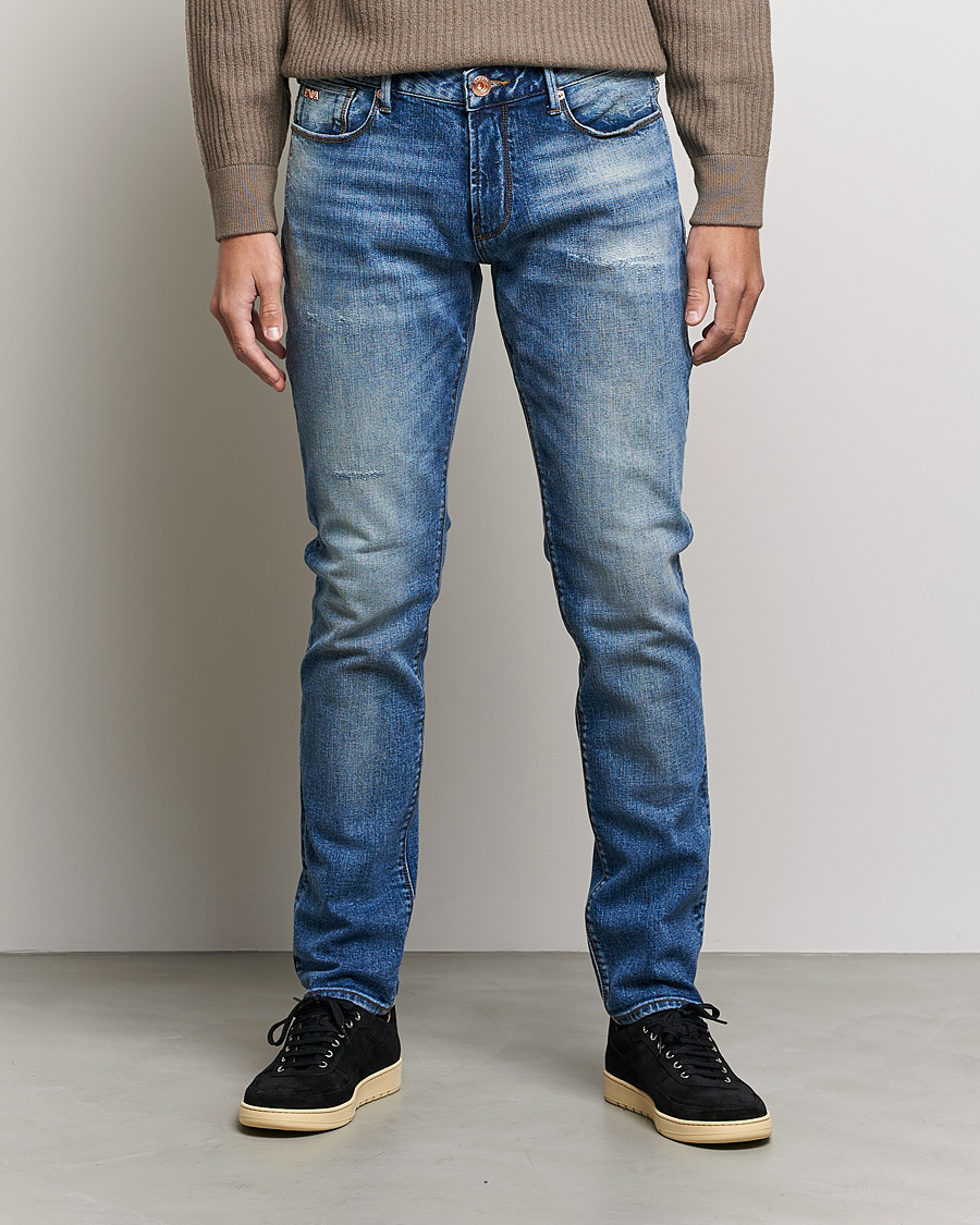 Herre | Jeans | Emporio Armani | Slim Fit Jeans Light Blue