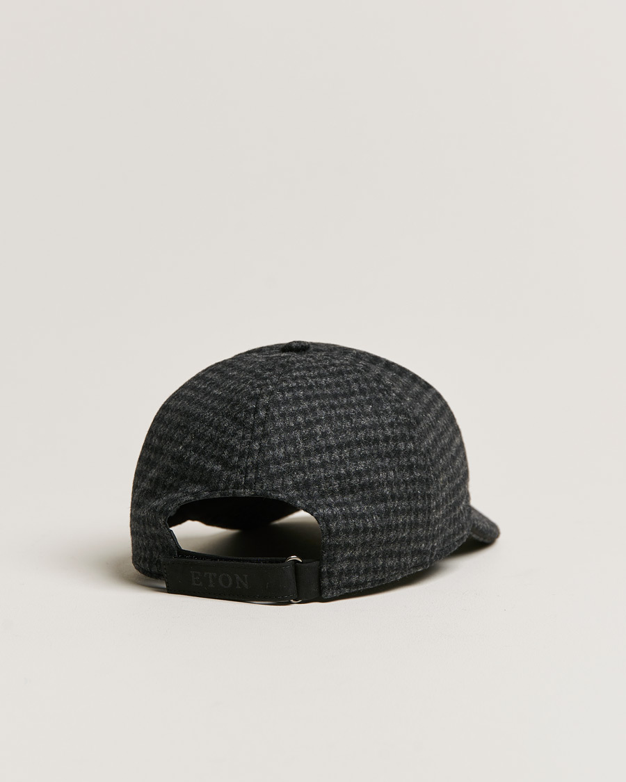 Herre | Hatter og capser | Eton | Wool Baseboll Cap Black