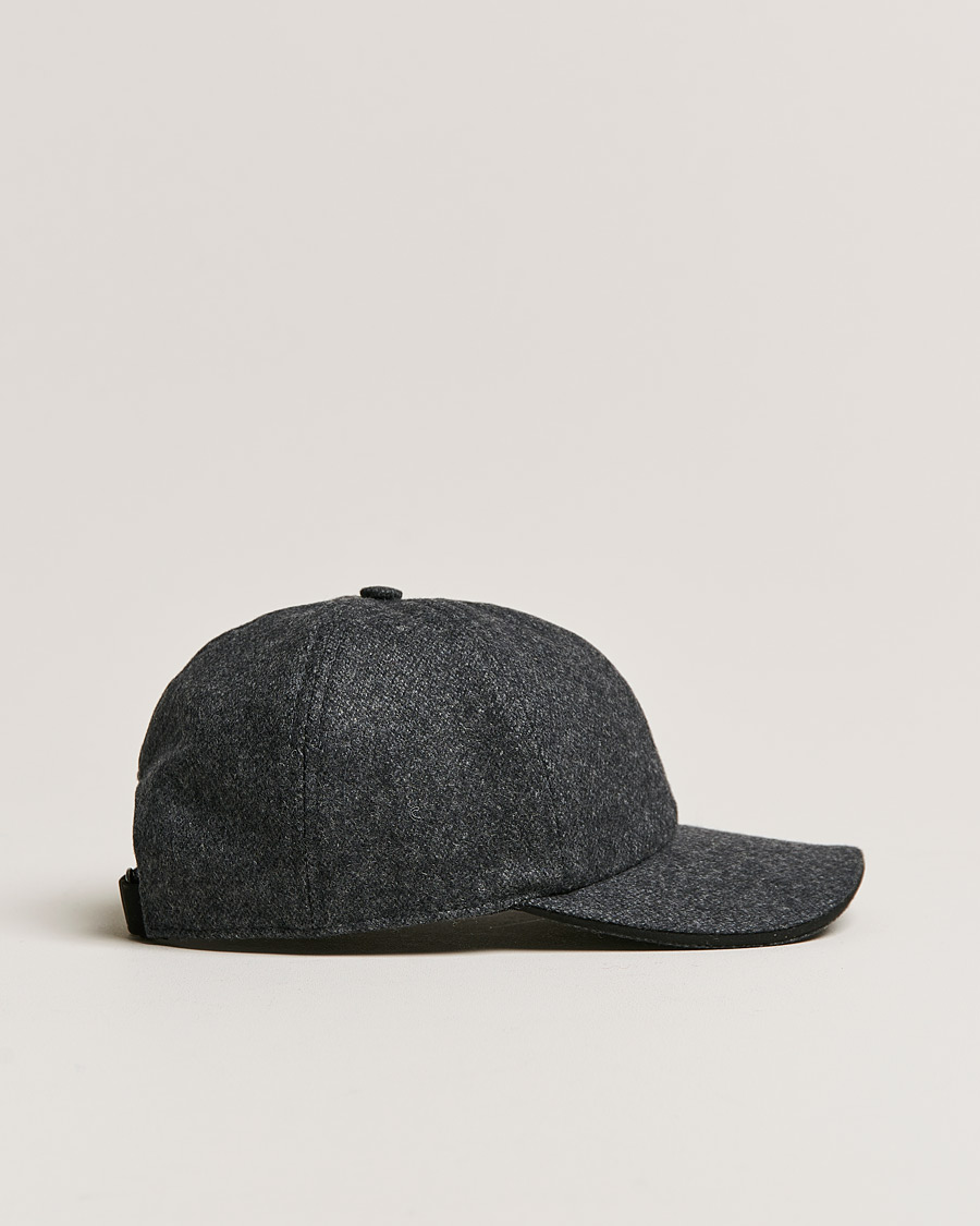Herre | Hatter og capser | Eton | Wool Baseboll Cap Grey