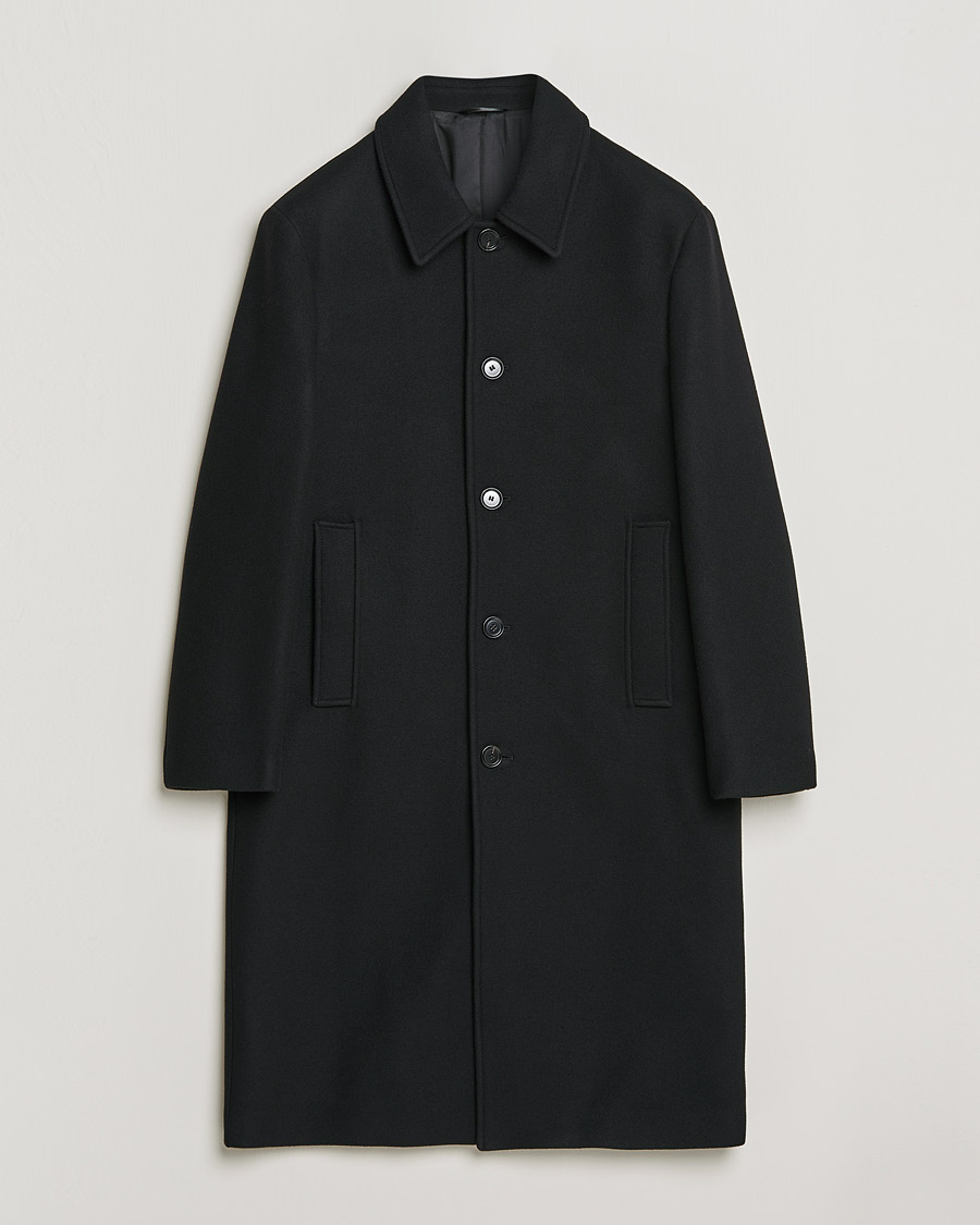Herre | Jakker | Filippa K | Berlin Wool Coat Black
