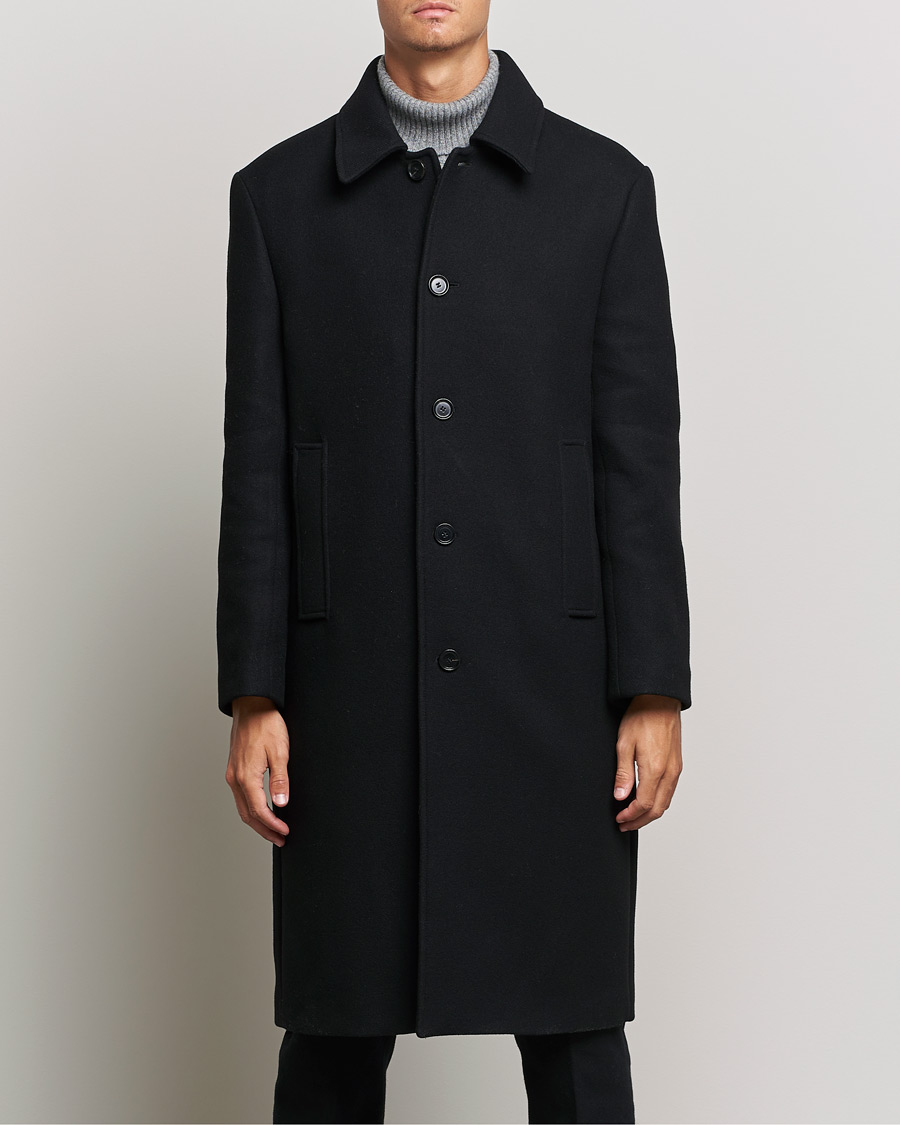 Herre | Frakker | Filippa K | Berlin Wool Coat Black