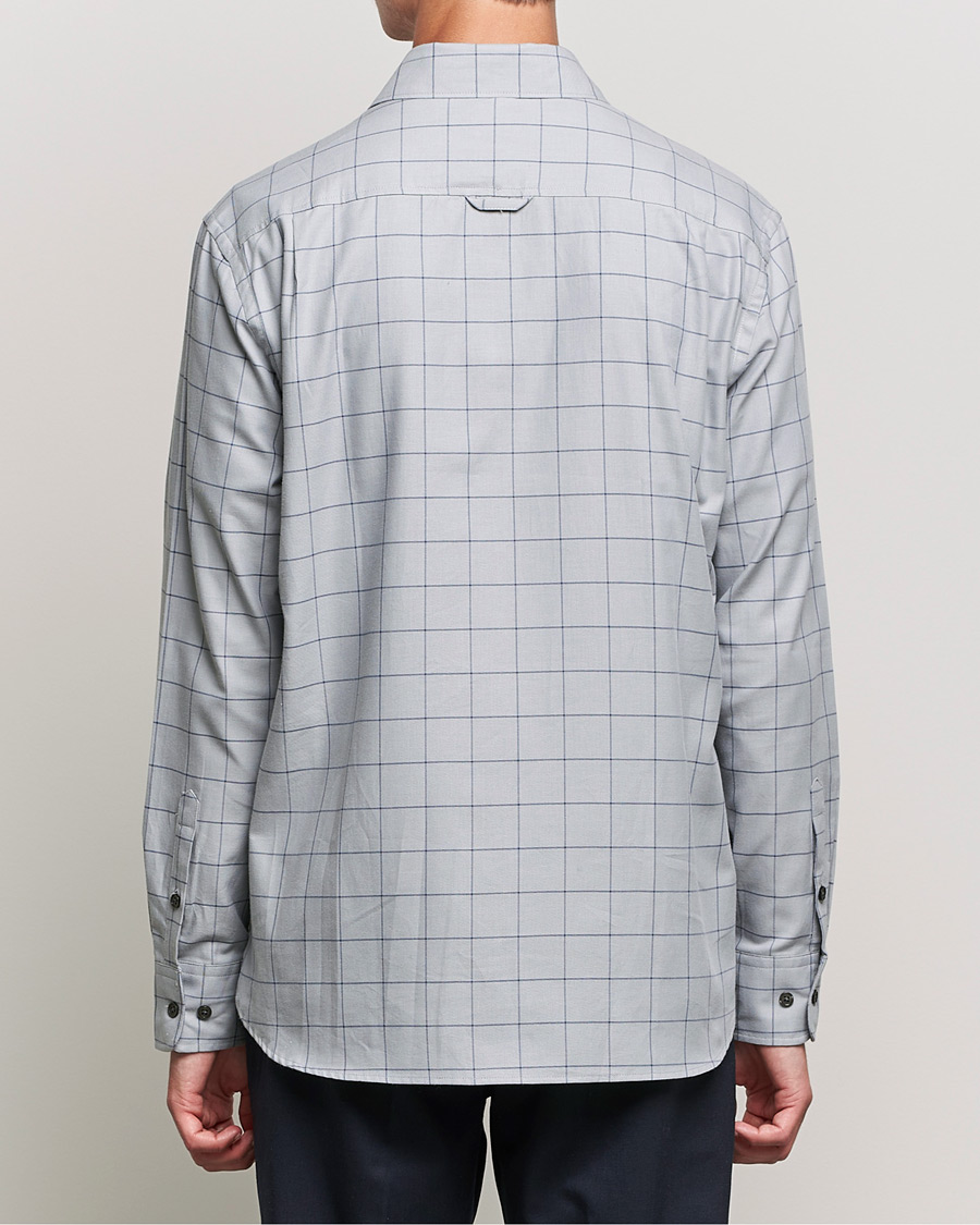Herre | Skjorter | Filippa K | Rob Checked Shirt Light Grey