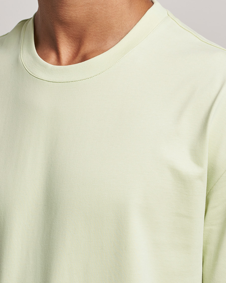 Herre | T-Shirts | Filippa K | Brushed Cotton Tee Pale Green