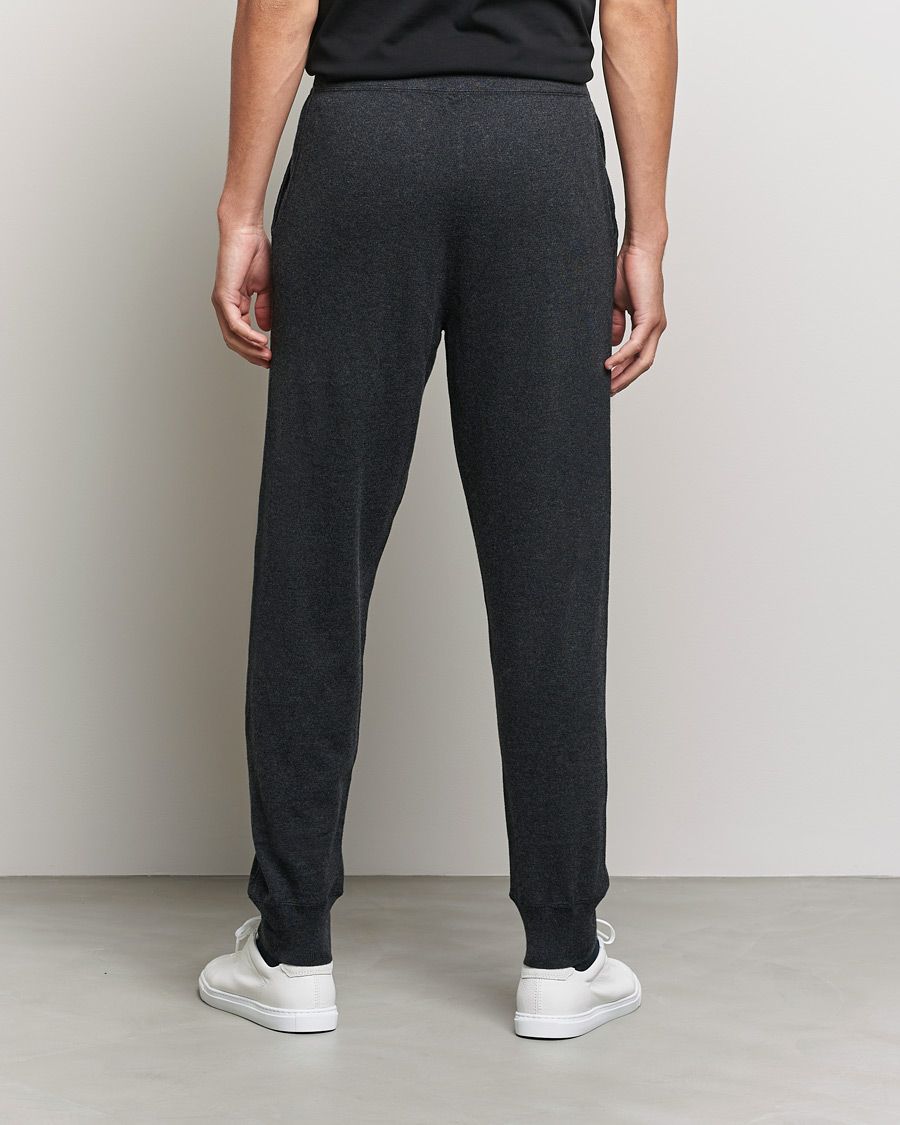 Herre | Bukser | Filippa K | Hall Cotton Wool Trouser Antracite Melange