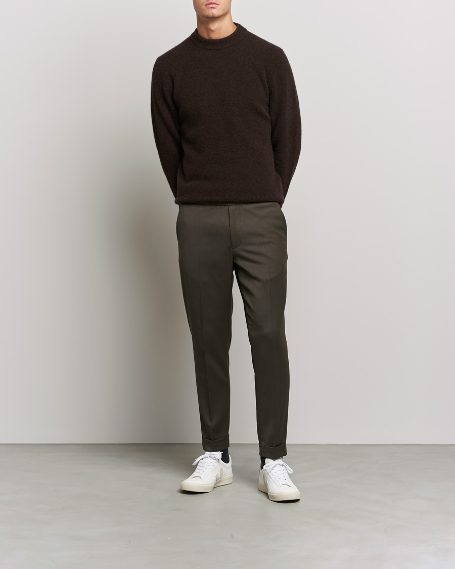 Herre | Gensere | Filippa K | Johannes Yak Sweater Ginger Brown