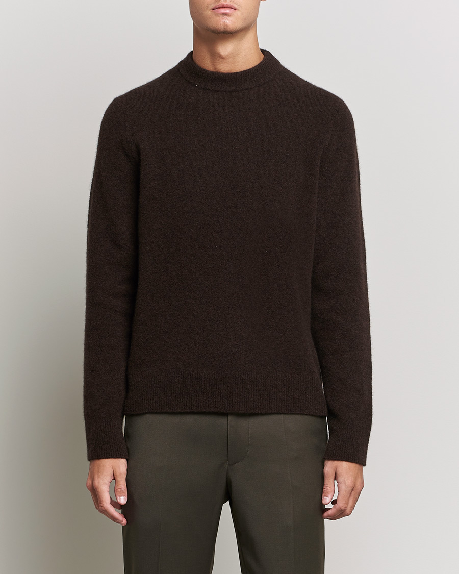 Herre | Gensere | Filippa K | Johannes Yak Sweater Ginger Brown