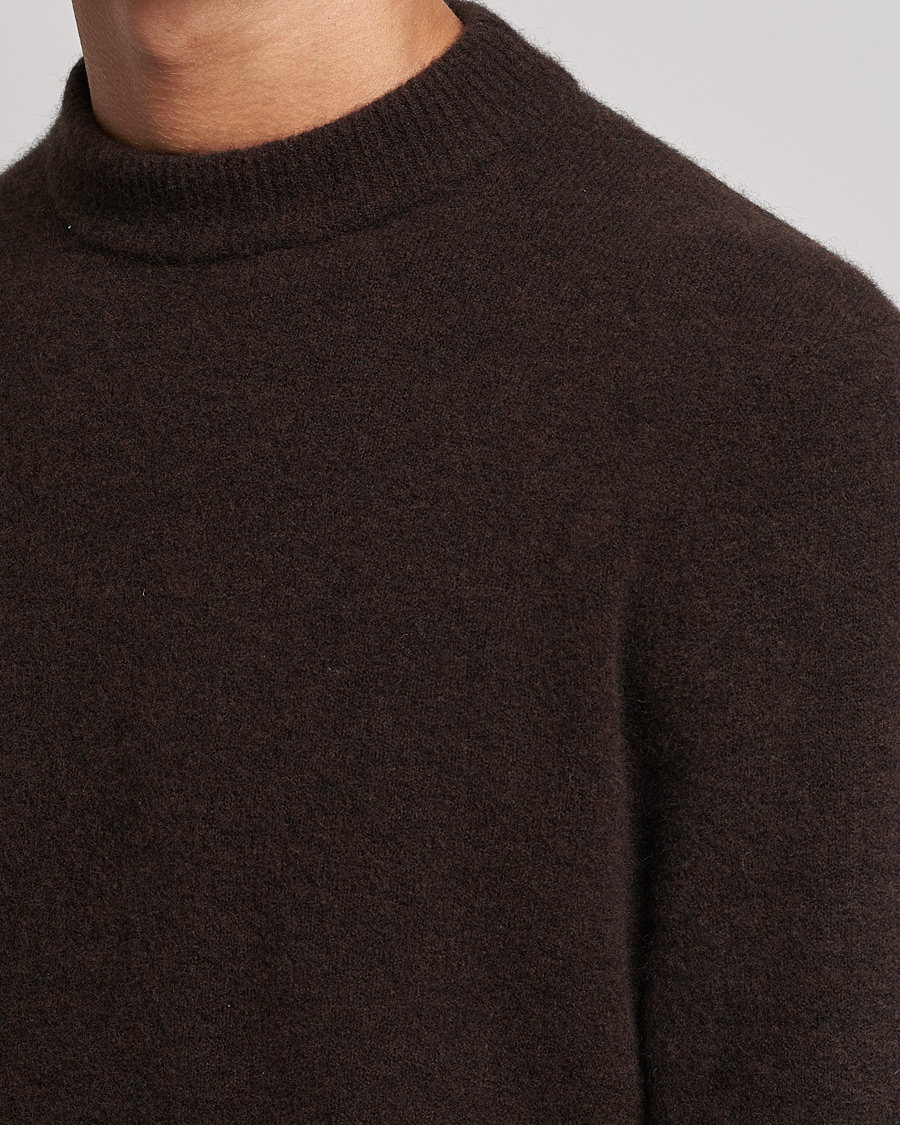 Herre | Gensere | Filippa K | Johannes Yak Sweater Ginger Brown