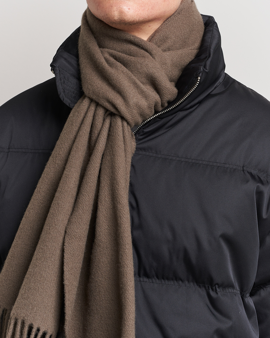 Herre |  | Filippa K | Cashmere Blend Scarf Ginger Brown