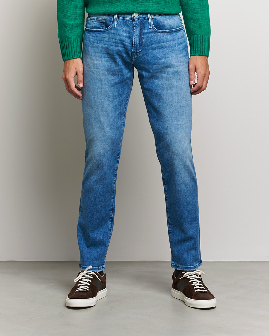 Herre | Jeans | FRAME | L´Homme Slim Stretch Degradable Jeans Polar