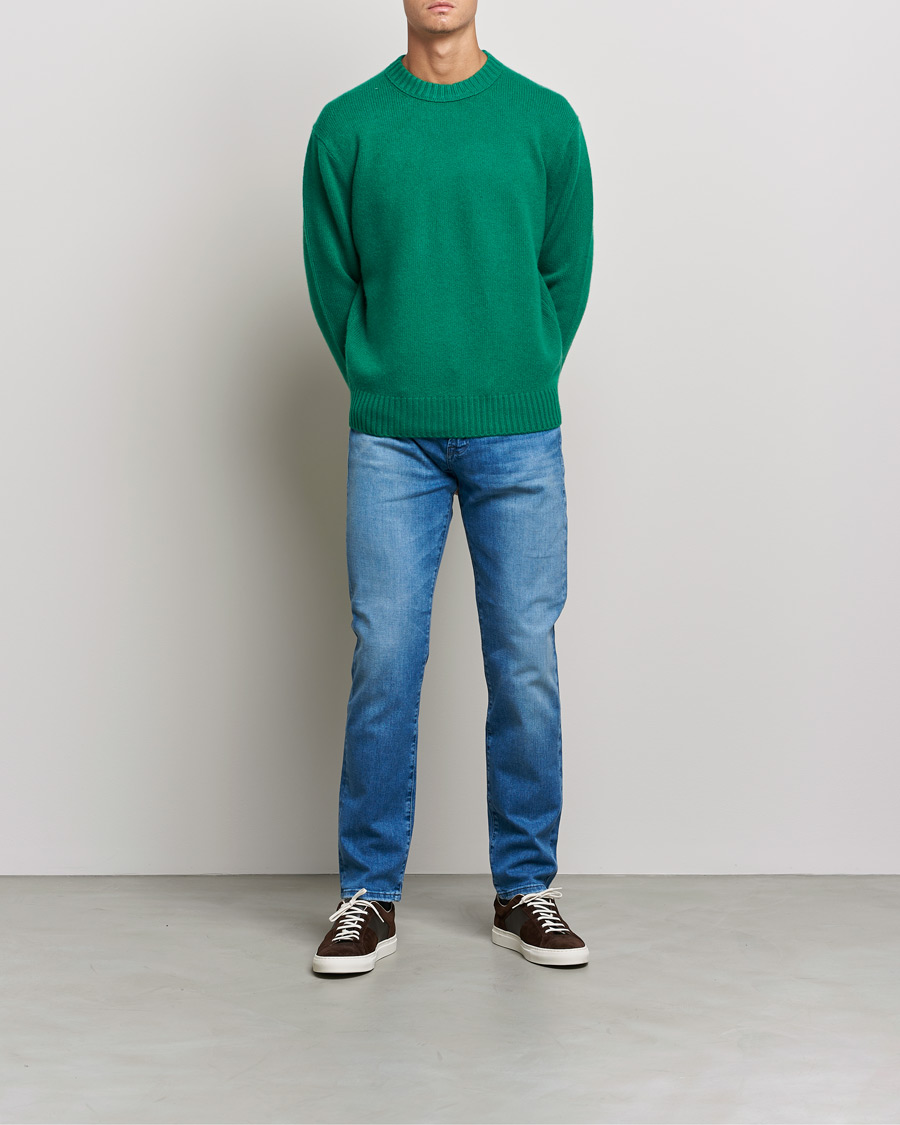 Herre | Gensere | FRAME | Cashmere Sweater Dress Green