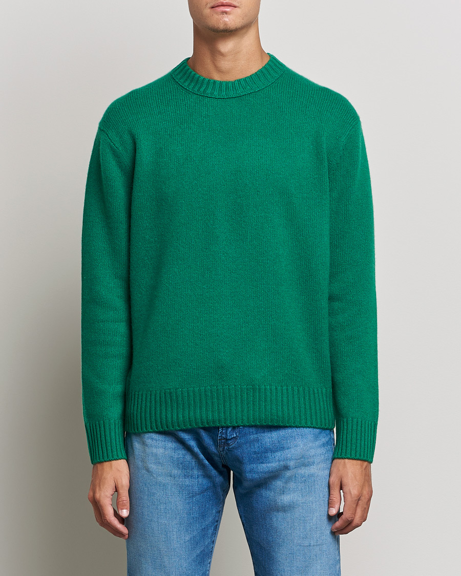Herre | Gensere | FRAME | Cashmere Sweater Dress Green