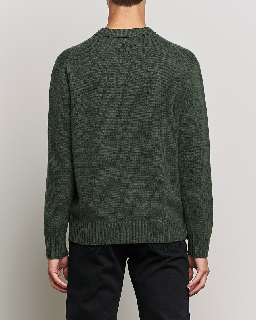 Herre | Gensere | FRAME | Cashmere Sweater Military Green