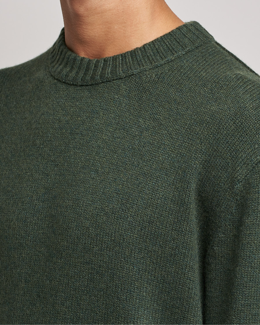 Herre | Gensere | FRAME | Cashmere Sweater Military Green