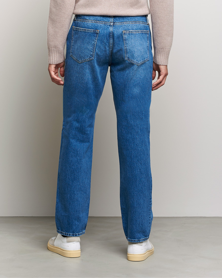 Herre | Jeans | FRAME | Stacked Straight Jeans Indigo Snow