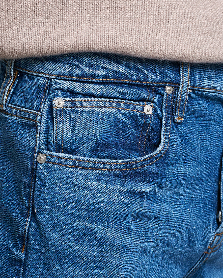 Herre | Jeans | FRAME | Stacked Straight Jeans Indigo Snow
