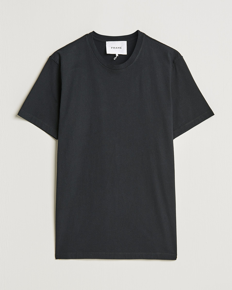 Herre | FRAME | FRAME | Logo T-Shirt Noir