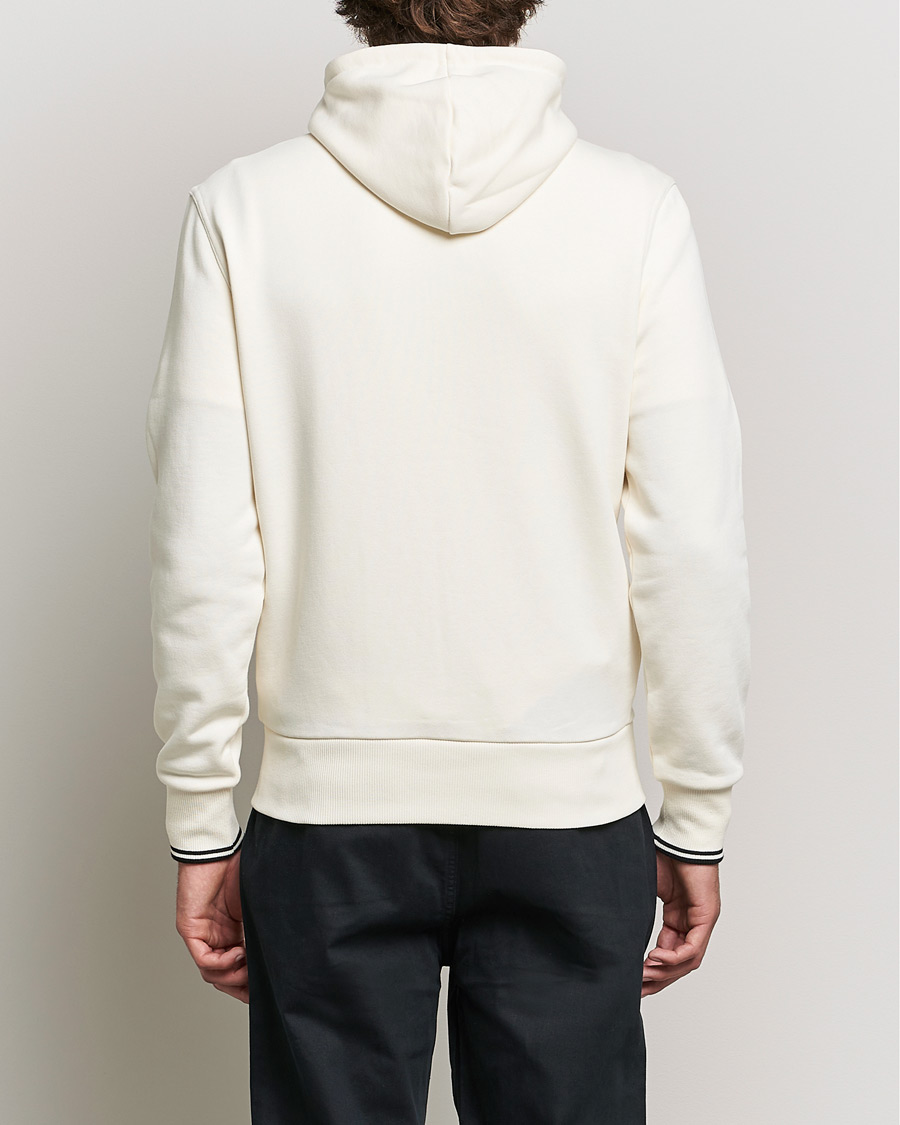 Herre | Gensere | Fred Perry | Hooded Zip Sweatshirt Ecru